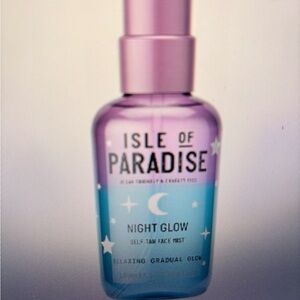 Isle of Paradise Night Glow Self-Tan Face Mist - Pink and Blue
